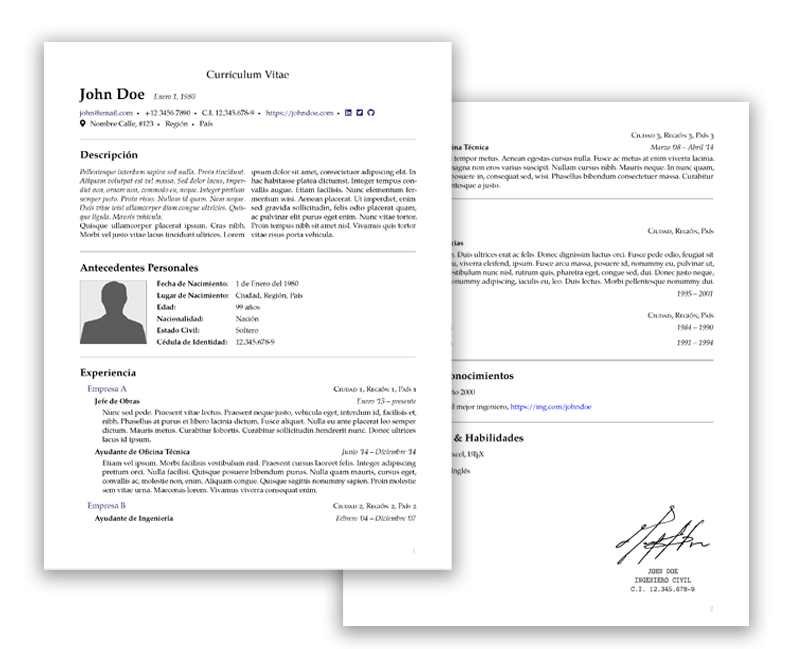 CV